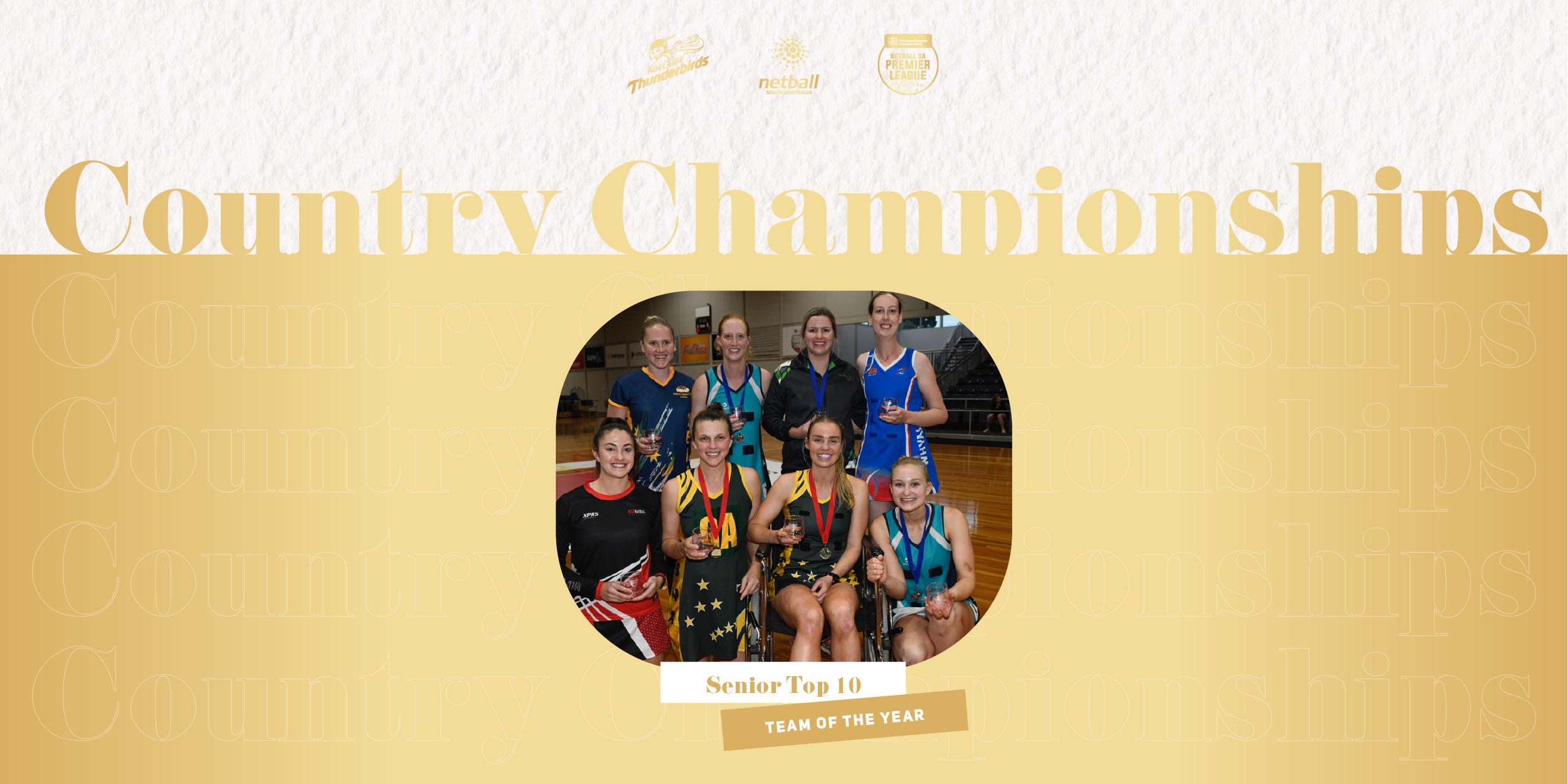 State’s top country netballers recognised in Team of the Year Netball SA